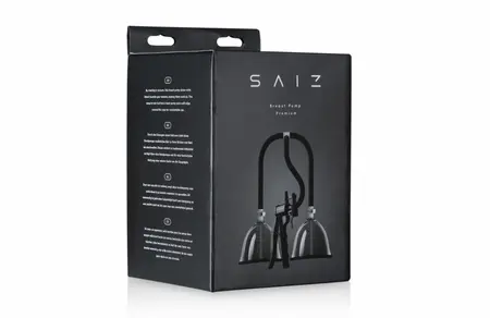 SAIZ Dual Breast Enhancement System Premium Transparent Cups