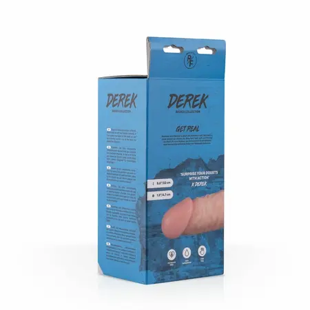 Real Fantasy Derek Intimate Model with Suction Cup 22 cm Beige