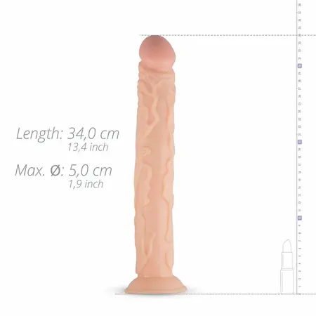 Real Fantasy Shawn XL Intimate Silicone Model with Suction Base, 24 cm