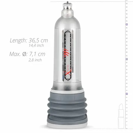 Bathmate HydroXtreme 11 Clear - Advanced Hydro System for Enhanced Control