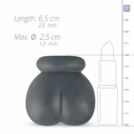 Boners Liquid Silicone Ball Pouch Stretchable Comfort Fit Black
