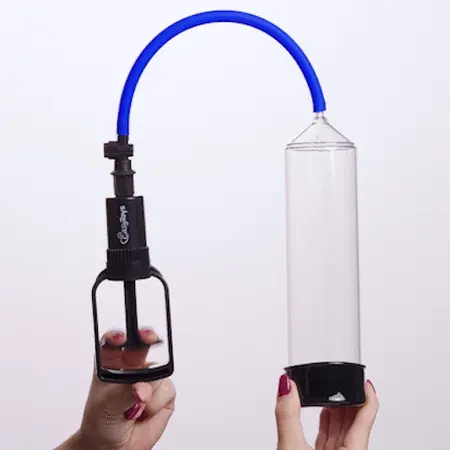 EasyToys Finger Grip Vacuum Pump Clear - Precision Enhancement Cylinder
