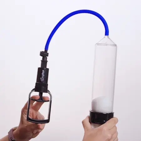 EasyToys Finger Grip Vacuum Pump Clear - Precision Enhancement Cylinder