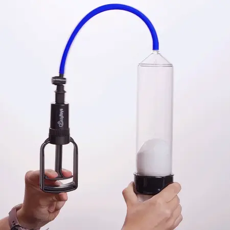 EasyToys Finger Grip Vacuum Pump Clear - Precision Enhancement Cylinder
