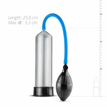 EasyToys Performance Vacuum Enlarger with Squeeze Ball, Transparent