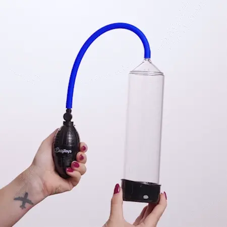 EasyToys Performance Vacuum Enlarger with Squeeze Ball, Transparent
