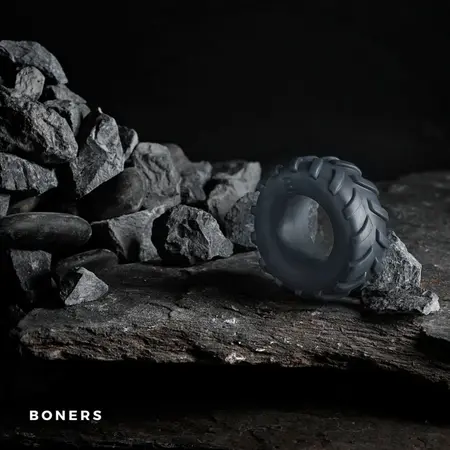 Boners Tire Silicone Support Ring Grey - Stretchable Anatomical Model