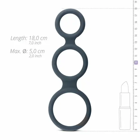 Boners Triple Ring Silicone Set - Adjustable Anatomical Support System