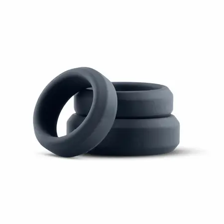 Boners 3 Ring Kit Flat Silicone Adjustable Anatomic Set (3 Sizes)