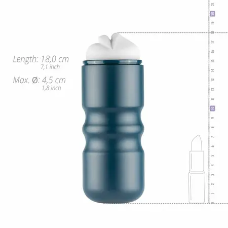 FPPR. Intimate Sleeve White - Compact Mouth-Style Model