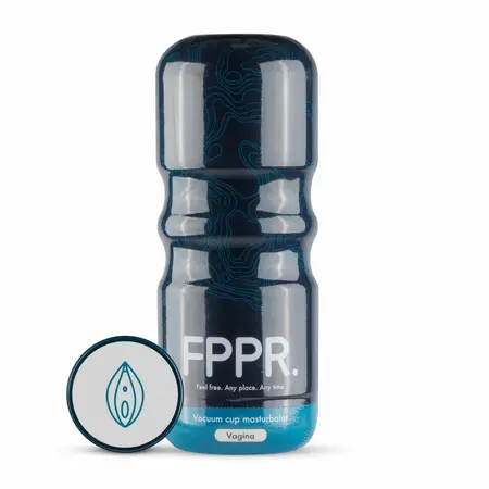 FPPR. Intimate Sleeve White - Anatomical Model with Ribbed Interior