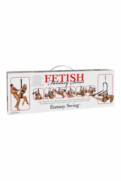 Fetish Fantasy Series Fantasy Swing Adjustable Support System Black