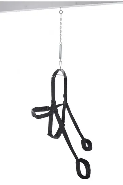 Fetish Fantasy Series Fantasy Swing Adjustable Support System Black
