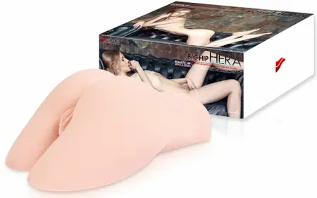 Hera Big Hip Intimate Machine Anatomical Silicone Model, Life-Size, Beige