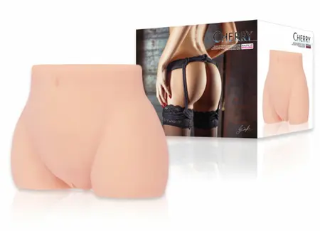 Cherry Premium Intimate Machine Double Entry Anatomical Model Large Size
