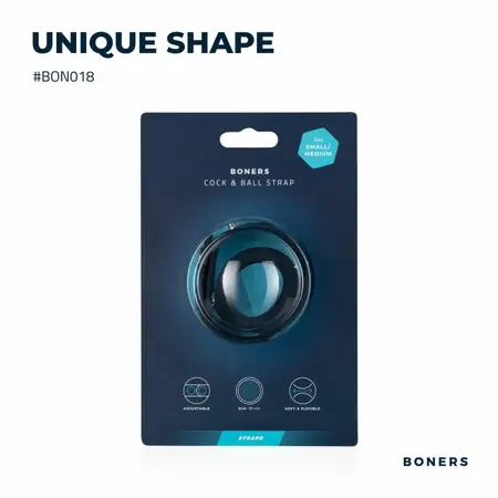 Boners T-Shape Silicone Adjustable Ring System Grey