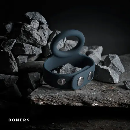 Boners Adjustable Silicone Intimate Strap S/M - Ergonomic Fit