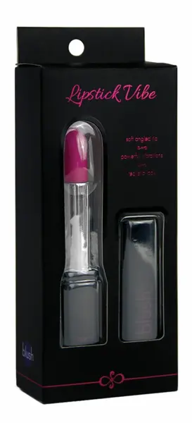 Rosy Touch Lipstick Compact Vibrating Device, Discreet Pink Mini Model