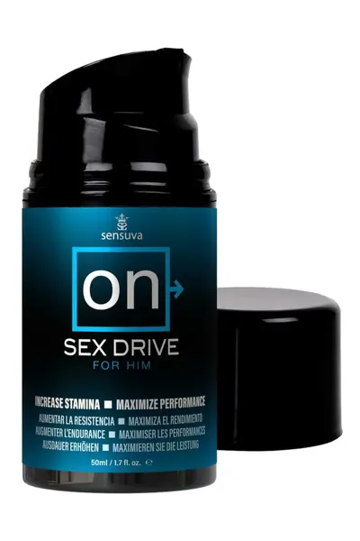 Sensuva ON Sex Drive 50ml - Daily Cream with Botanical Extracts for Men