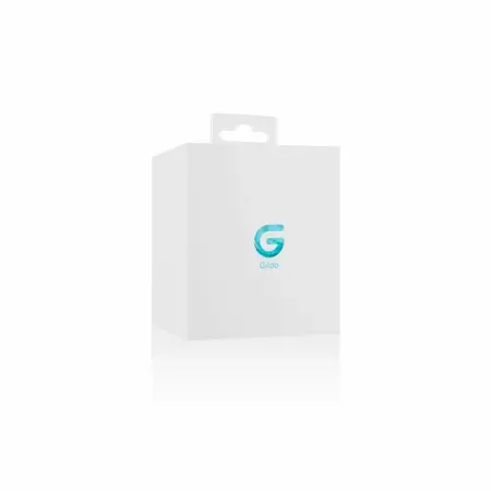 Glas Intimate Plug Model No. 26 Clear Glass Medium Size