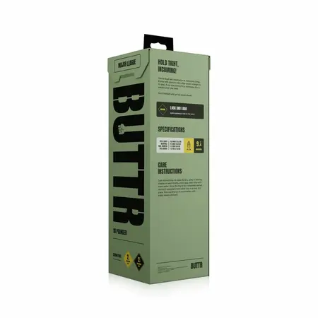 BUTTR Aftershock I Intimate Plug 23 cm - Layered Texture, Wide Base