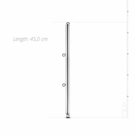 Sinner Gear Aluminum Adjustable Spreader Bar 45cm - Durable Bondage System