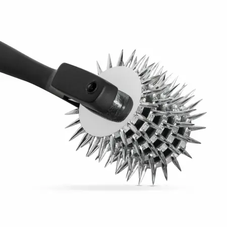 Sinner Gear Stainless Steel 5-Wheel Pinwheel - Black, Precision Model