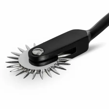 Sinner Gear Pinwheel 1-Wheel Black - Stainless Steel Sensory Tool