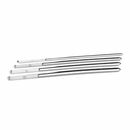 Sinner Gear 14-Piece Stainless Steel Intimate Dilator Set, 0.4-1.7 cm
