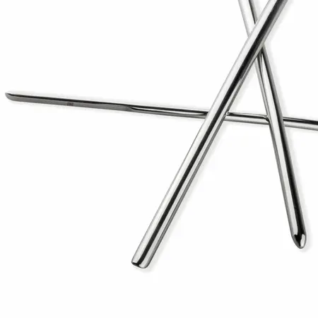 Sinner Gear 14-Piece Stainless Steel Intimate Dilator Set, 0.4-1.7 cm