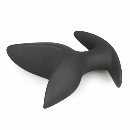 EasyToys Silicone Anchor Plug Small - Flexible Intimate Accessory, Black
