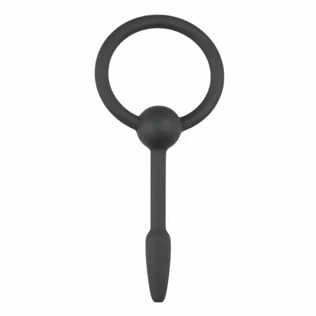 Mister B Silicone Urethral Plug with Pull Ring - Small, Flexible Model