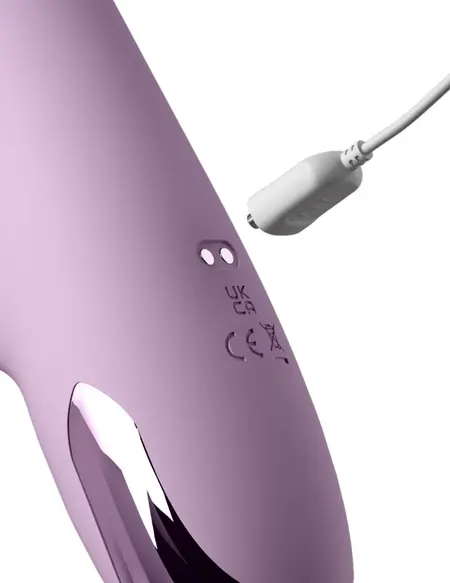 Fantasy For Her G-Touch Pulse Pro Purple Multi-Attachment Vibrator 23.4cm