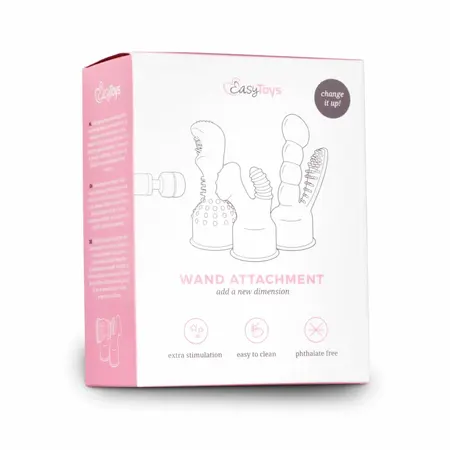 Sinner Gear Wand Attachment Clear - Flexible Intimate Accessory