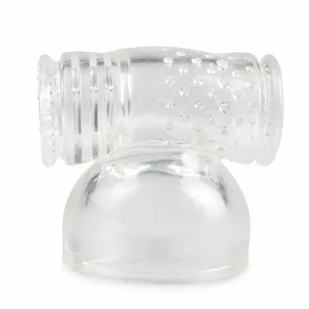 Sinner Gear Wand Attachment Clear - Flexible Intimate Accessory