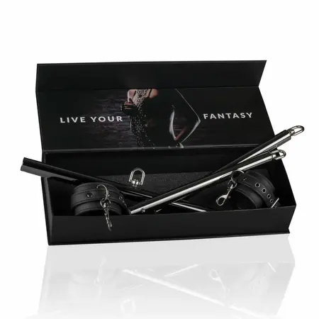 Expander Adjustable Metal Bar with Removable Handcuffs 70-90 cm