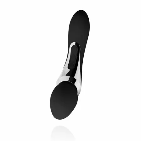 Sway Vibes Dual-Ended Wand Massager Black Rechargeable Waterproof