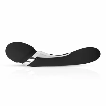 Sway Vibes Dual-Ended Wand Massager Black Rechargeable Waterproof