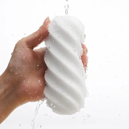 Tenga 3Dx SPIRAL Intimate Device - Spiral Texture, Reusable, 14.5 cm