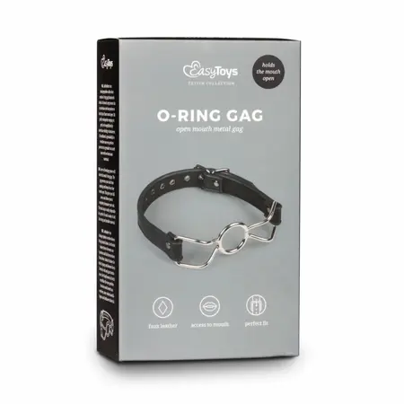 Ouch! Adjustable Stainless Steel Ball Gag - Secure Restraint System
