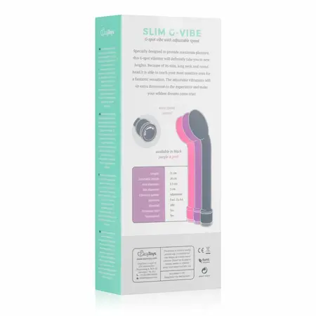 EasyToys G-Spot Intimate Machine Waterproof Purple Slim Design
