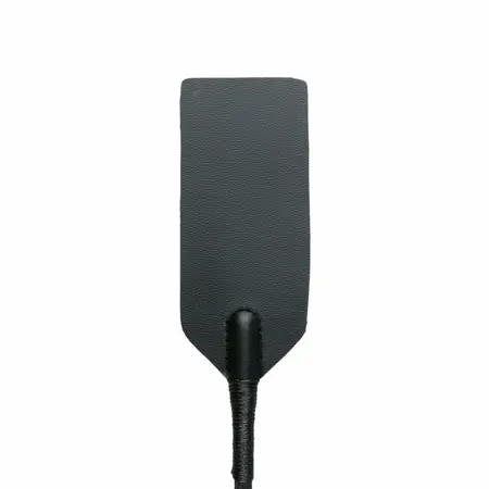 Rimba Black Leather Impact Tool with Long Handle and Metal Caps