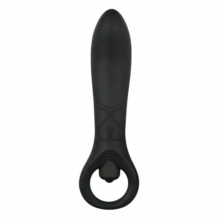 Pretty Love Anal Plug Silicone Black Vibrating Massager 12 cm