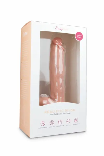 TOYJOY Realistic Touch Model 26.5 cm, Flexible Surface, Beige