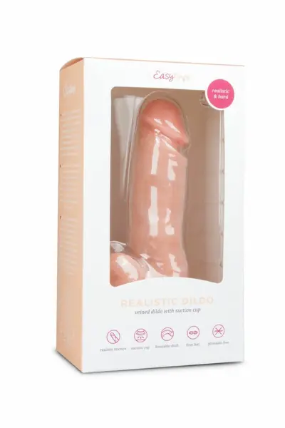 EasyToys Intimate Silicone Model 17.5 cm - Anatomically Textured Surface