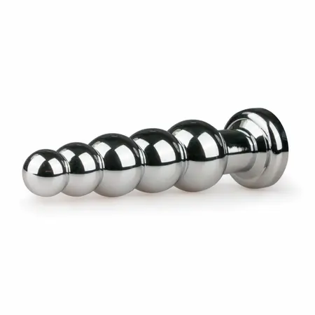 Rimba Aluminium Plug Clear Crystal - Elegant Metal Intimate Accessory