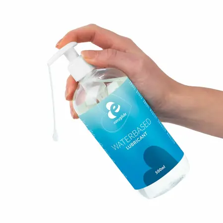 EasyGlide Water-Based Lubricant 500ml - Gentle Skin Formula