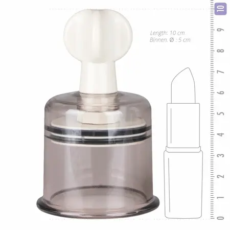 EasyToys Large Vacuum Suction Cups Set for Body Stimulation 2 pcs