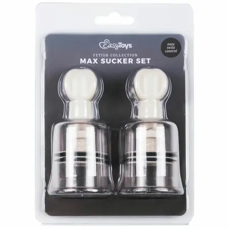 EasyToys Sensual Vacuum System Medium - 2-Piece Stimulation Set