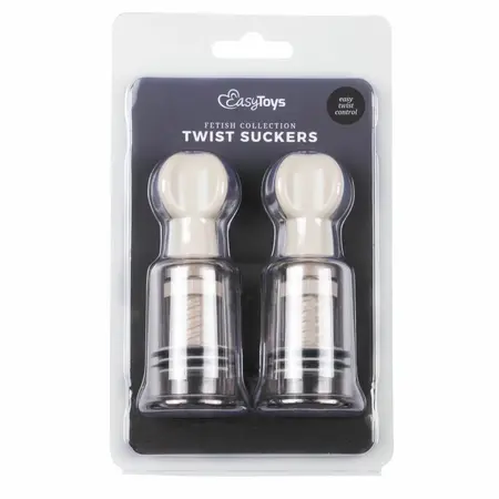 EasyToys Compact Suction Set for External Stimulation - 2 pcs